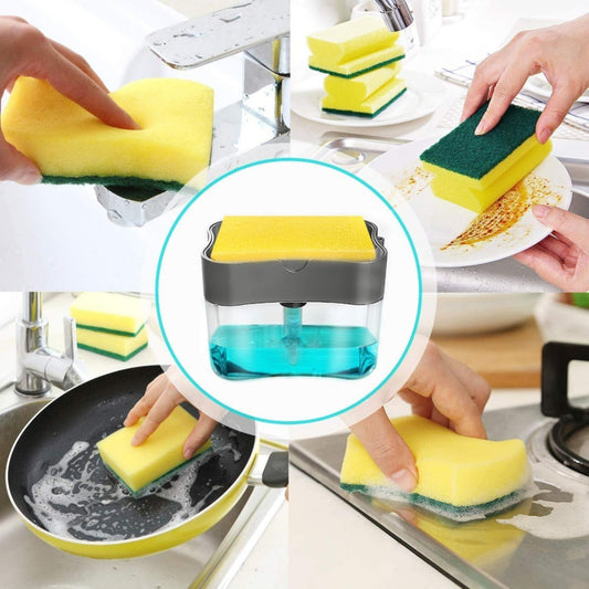 2 IN 1 SOAP DISPENSOR